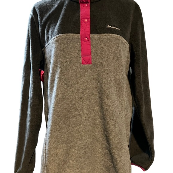 Columbia Snap Fleece Pullover Size Large - Picture 2 of 8